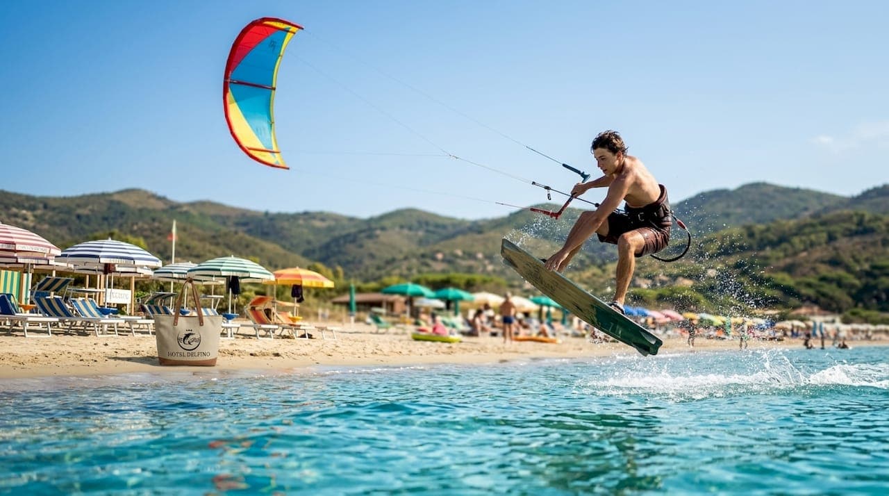 Elba kitesurf: dove andare e perché sceglierla